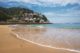 La Concha beach and Igueldo mount, San Sebastian, Basque country, Spain. Die besten Strände der Welt