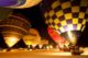Ballonfahren in Tirol Alpin Ballooning Kaiserwinkl Night Glowing